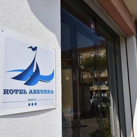 Hotel Azzurra Римини Экстерьер фото