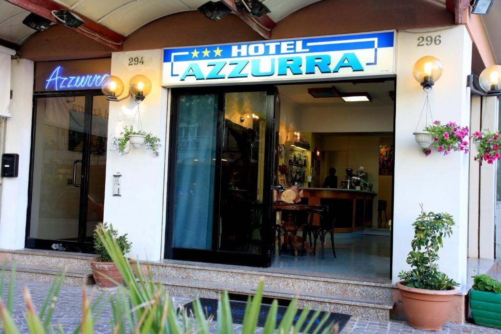 Hotel Azzurra Римини Экстерьер фото